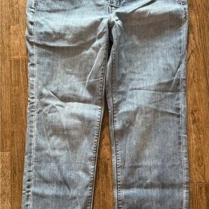 Seven7 Women's Straight Leg Jeans - Light Blue